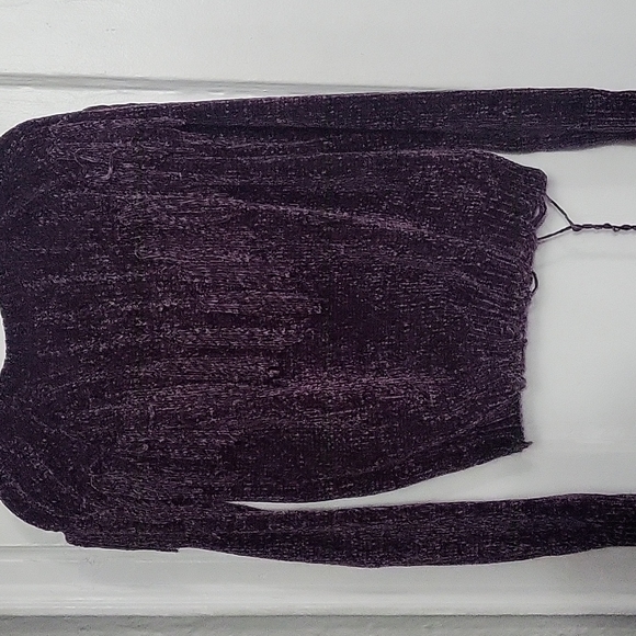 Purple Ruffle Pullover - Picture 8 of 8